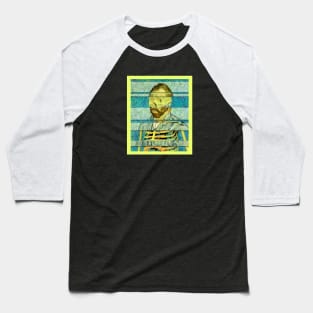 Vincent Van Skeleton Baseball T-Shirt